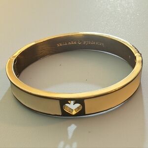 Kate Spade Gold Heart Cutout Bracelet